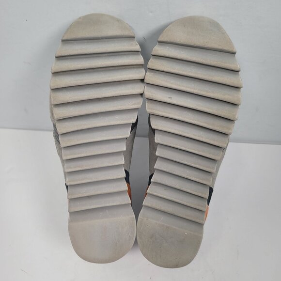 Tory Burch Logo Sawtooth Women's Multicolor Sneakers S/N 44481 US Size 5M - Picture 7 of 8